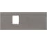 Столешница ALLEN BRAU 1.21015.DG-S INFINITY 120 L dark grey structure 00274543 1