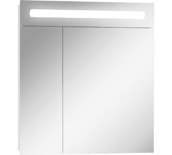 Шкаф-зеркало Домино Аврора 65 с подсветкой LED DV8006HZ