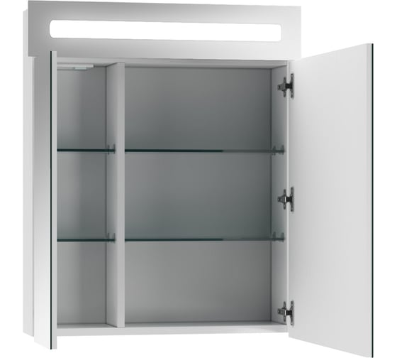 Шкаф-зеркало Домино Аврора 60 с подсветкой LED DV8005HZ
