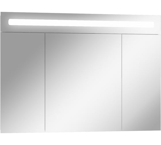 Шкаф-зеркало Домино Аврора 100 с подсветкой LED DV8012HZ