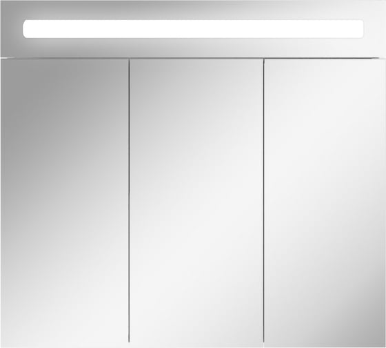Шкаф-зеркало Домино Аврора 80 с подсветкой LED DV8009HZ