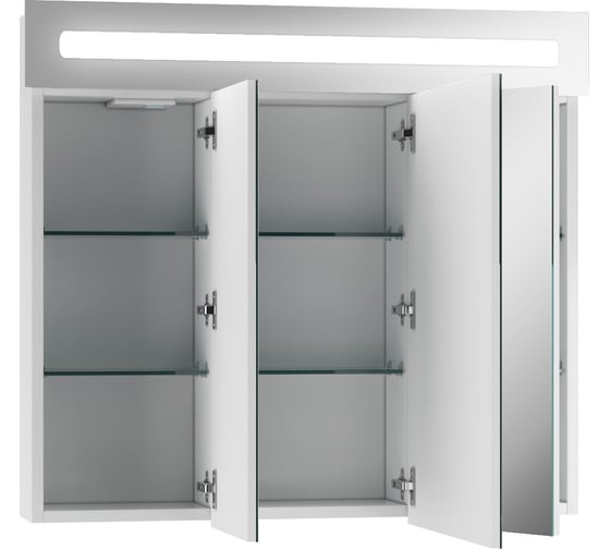 Шкаф-зеркало Домино Аврора 80 с подсветкой LED DV8009HZ