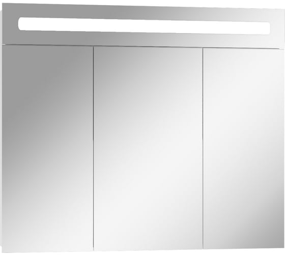 Шкаф-зеркало Домино Аврора 85 с подсветкой LED DV8010HZ