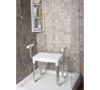 Стул-кресло с подлокотниками для ванной PRIMANOVA M-KV24-01
