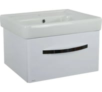 Тумба Doratiz Коралл 60 белая, подвесная, с одним ящиком, под умывальник Тигода 60 9912.817