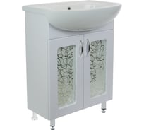 Тумба Doratiz Орхидея 65 под умывальник Эрика 61, белая 9912.812