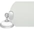 Стеклянная полка Solinne Blanco хром, стекло-сатин B-51111 2552.391 7