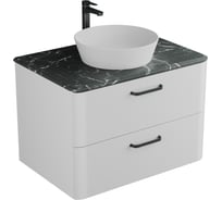 Тумба Тибр 80 со столешницей белая Veneciana 58027