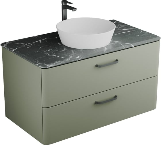 Тумба Veneciana TIBR 100 со столешницей олива 510019