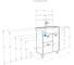 Тумба AQUATON БЕККА 70 белый/Дуб Сомерсет, под раковину Балтика 70 1A208701BAC20 00045166 13