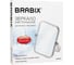 Настольное зеркало BRABIX 19x16 см, двустороннее, с увеличением, прозрачная рамка 607423 6