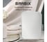 Настольное зеркало BRABIX 19x16 см, двустороннее, с увеличением, прозрачная рамка 607423 13