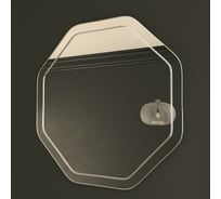 Зеркало MIXLINE "Герда" 600x600 ШВ гравировка 550046