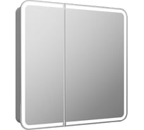 Зеркало-шкаф КОНТИНЕНТ НН ELLIOTT две створки 800x800 MBK014