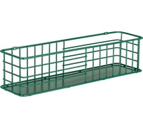 Прямоугольная полка Moroshka Infinity 38,3x10x9,5 см., цвет зеленый 907-001-02