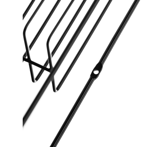 Прямоугольная полка Moroshka Minima 40,8x11,3x52 см., цвет черный 930-002-01