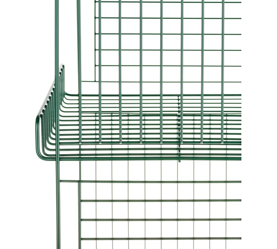 Стеллаж Moroshka Infinity 31,3x31,3x62,2 см., цвет зеленый 907-009-02