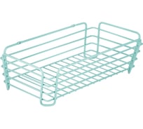 Прямоугольная полка Moroshka Biruza 32,5x18x10 см., цвет бирюзовый 929-001-01