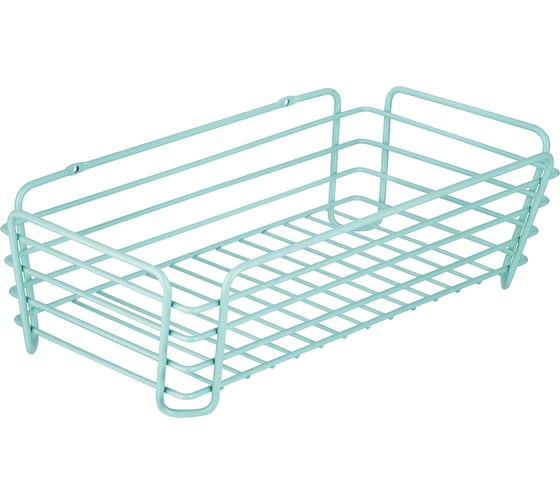 Прямоугольная полка Moroshka Biruza 32,5x18x10 см., цвет бирюзовый 929-001-01