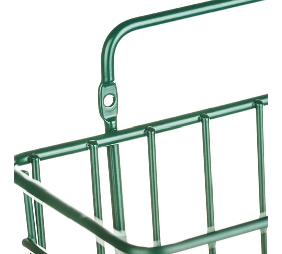 Прямоугольная полка Moroshka Infinity 38,2x10,4x39,5 см., цвет зеленый 907-002-02