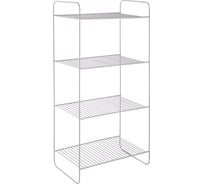 Стеллаж ЧМЗ Кингсайз 40x25x80 см, цвет серый 501-009-09