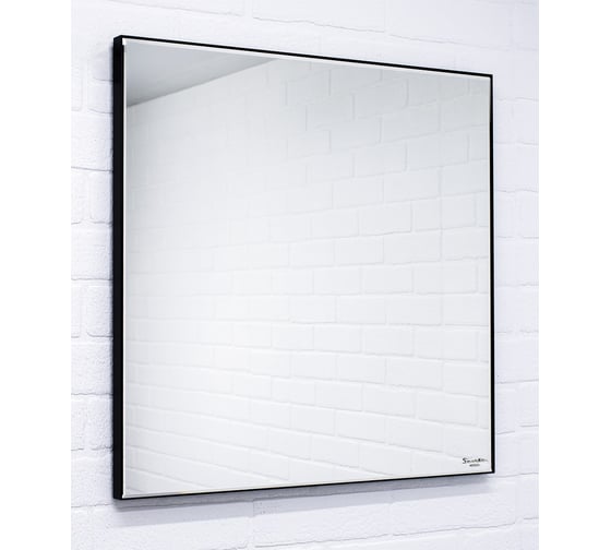Зеркало Sansa Corsica 600x600 black без подсветки SB1064Z