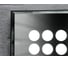 Зеркало Sansa Cosmo 80 black с подсветкой SC1050Z 7