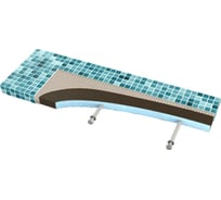 Консольная полка Ruspanel RPG 600x200x25 мм RPG14CON25/600/200