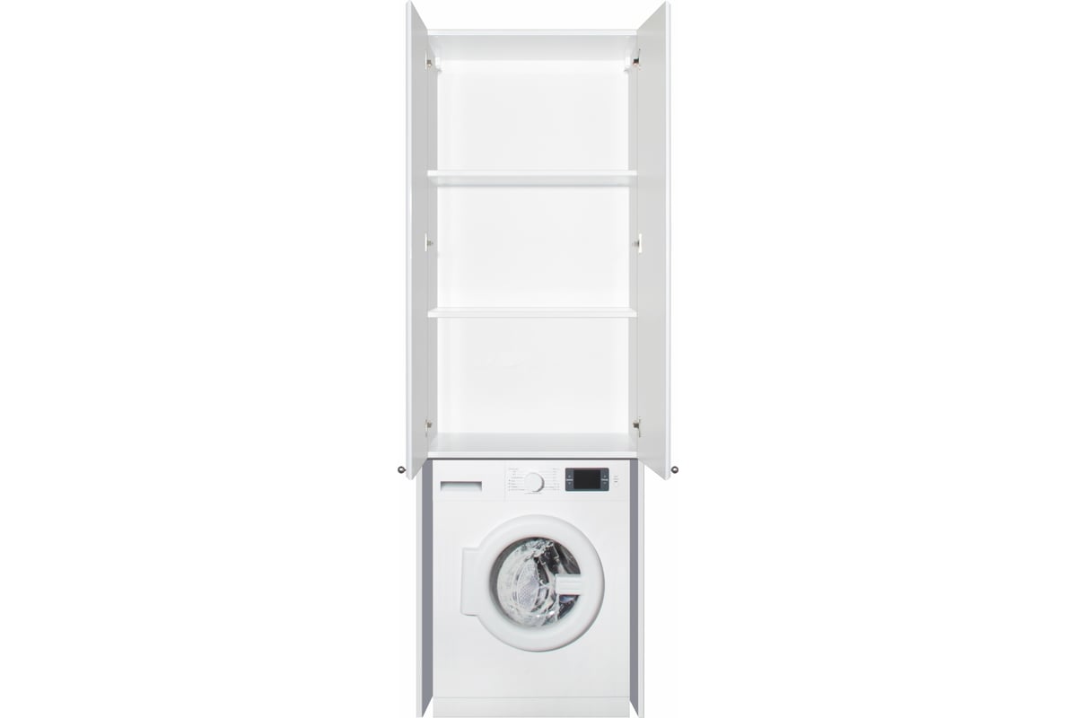 Шкаф пенал Style line 68 аа00-000060 над стиральной машиной белый