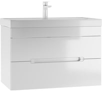 Подвесная тумба Домино Malta под умывальник "Maria 80" с двумя ящиками В2 DM4501T