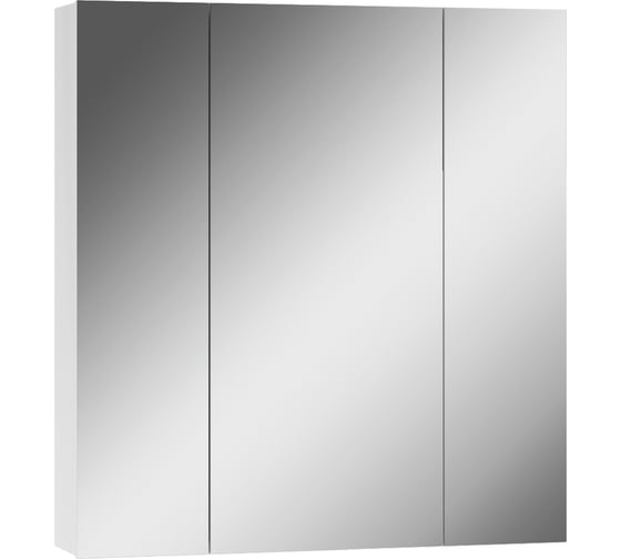 Шкаф-зеркало АЙСБЕРГ Норма 65 3 двери DA1640HZ