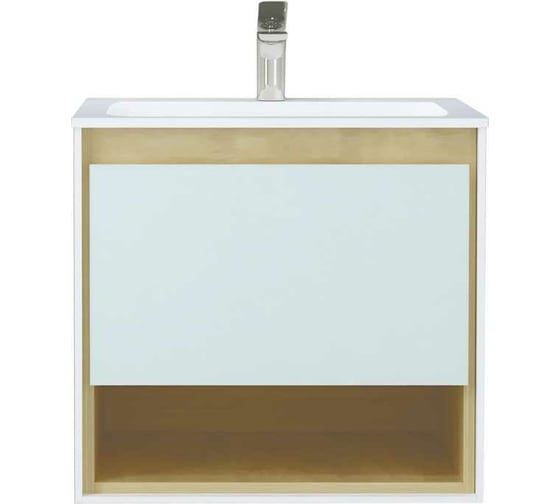 Тумба Jorno Glass 65 подвесная Gla.01.62/P/W