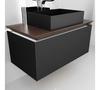 Подвесная тумба Jorno Strong 100 для раковины MELANA MLN-320353MB Str.01.100, P, A
