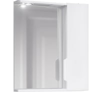 Шкафчик в ванную с зеркалом Jorno Moduo Slim 50 Mod.03.50, W