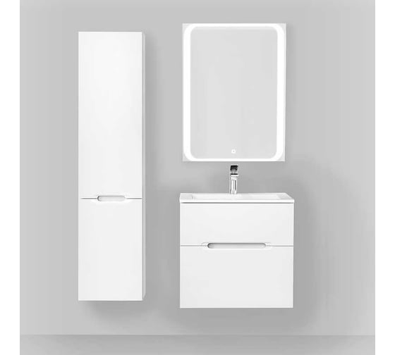 Зеркало Jorno Modul 65 с подсветкой Mоl.02.60/W
