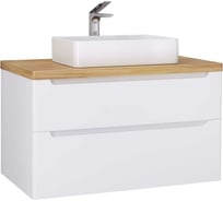 Тумба Jorno Wood 100, белая wood.01.100/P/W