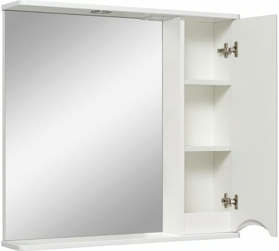 Зеркальный шкаф RUNO Афина 80 правый 00-00001172