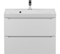 Подвесная тумба под раковину uperwood Tanos 70 см, белая 291020243