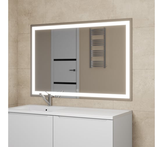 Зеркало для ванной Uperwood Tanos 120x80 см, с led-подстветкой и подогревом 291020272