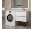 Тумба над стиральной машиной uperwood Tanos 60 см, подвесная, белый 291020260 2