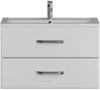 Тумба под раковину uperwood Foster 80 см, подвесная, белая 291020512