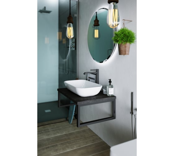Столешница 1Marka GRUNGE LOFT 70 Бетон темно-серый Ц0000015935