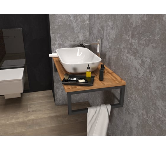 Столешница 1Marka GRUNGE LOFT 70 дуб вотан Ц0000015936