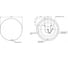 Зеркало Cersanit ECLIPSE smart 80x80 с подсветкой, круглое 64143 6