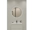 Зеркало Cersanit ECLIPSE smart 80x80 с подсветкой, круглое, черная рамка 64147 2