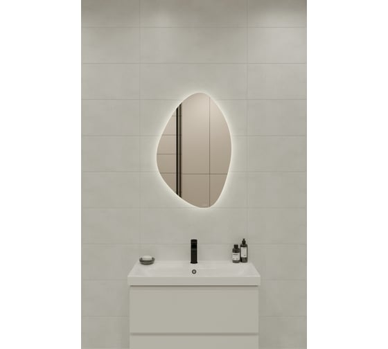 Зеркало Cersanit ECLIPSE smart 60x85 с подсветкой, органик 64153