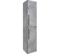 Пенал Brevita Misty ROCK - 35 правый подвесной светло-серый (Чикаго) ROCK-05035-48-2П