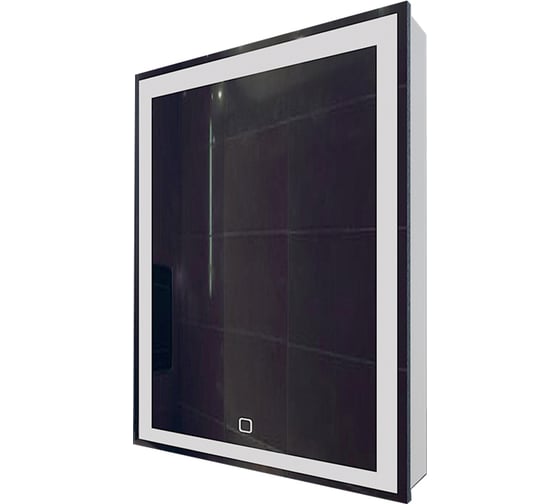 Зеркало-шкаф Azario Minio 1П с подсветкой 600x800 CS00075841 1