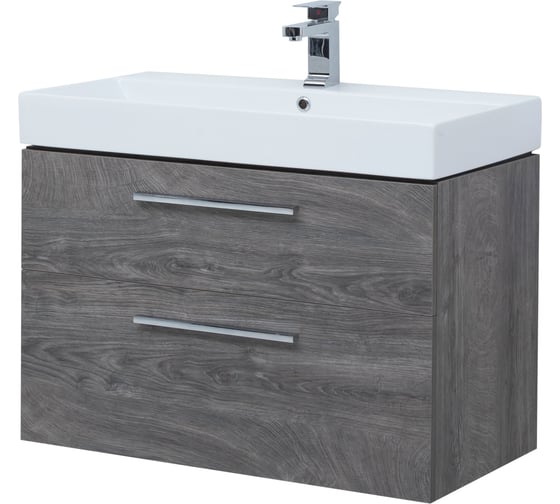Тумба Aquanet Nova 85 2 ящика, цвет дуб рошелье 00249921
