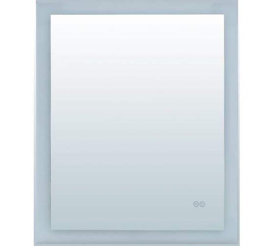Зеркало Aquanet Алассио new 8085 с LED подсветкой, 800х850x32 мм, сенсорный выключатель 00249345
